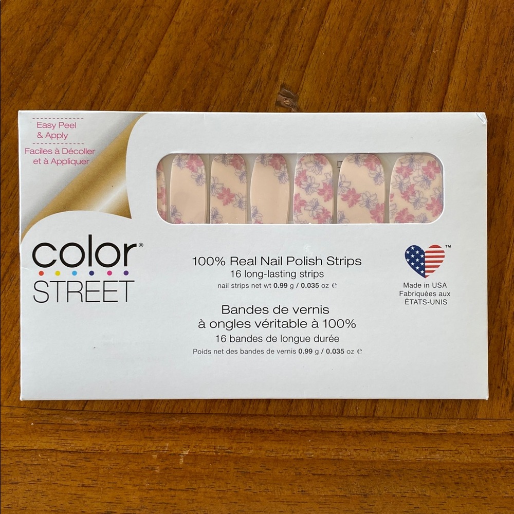 Color Street Flower of the Hour Nail Polish Strips NWT. Unopened